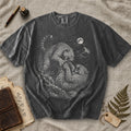 Fighting Leopards Moon T-Shirt