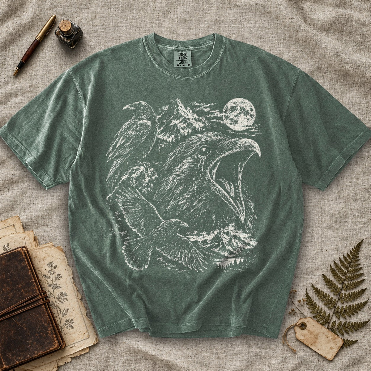 Weeping Raven Moon T-Shirt
