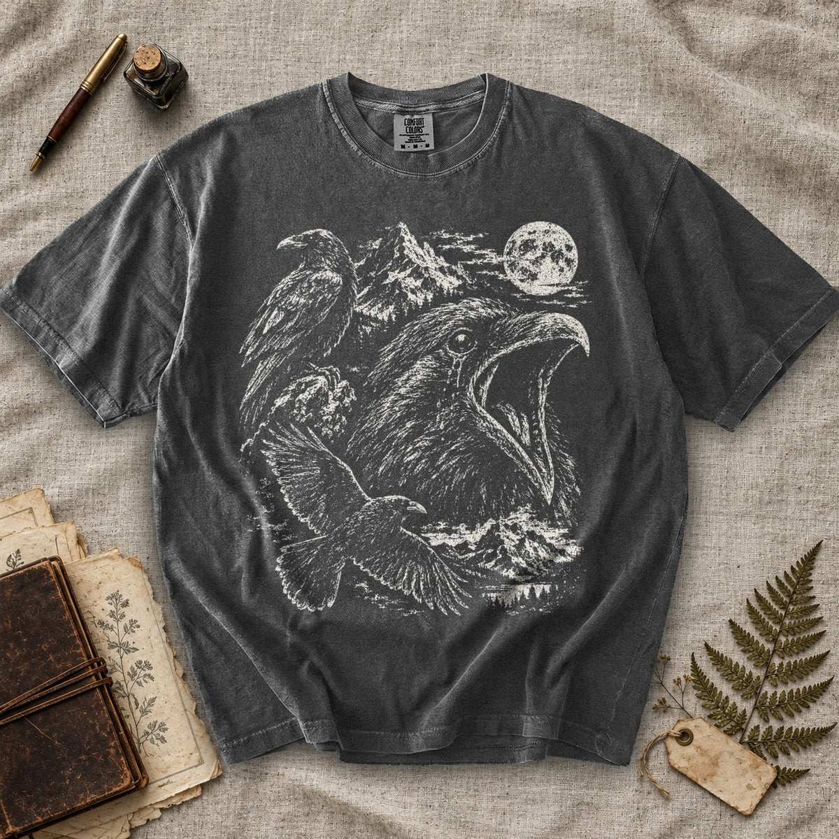 Weeping Raven Moon T-Shirt