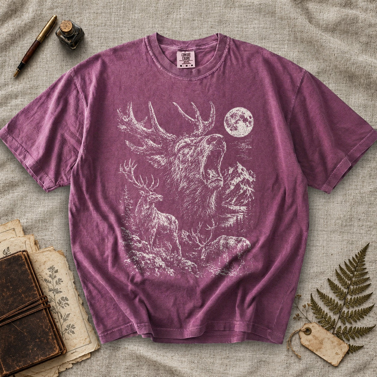 Weeping Stag Moon T-Shirt