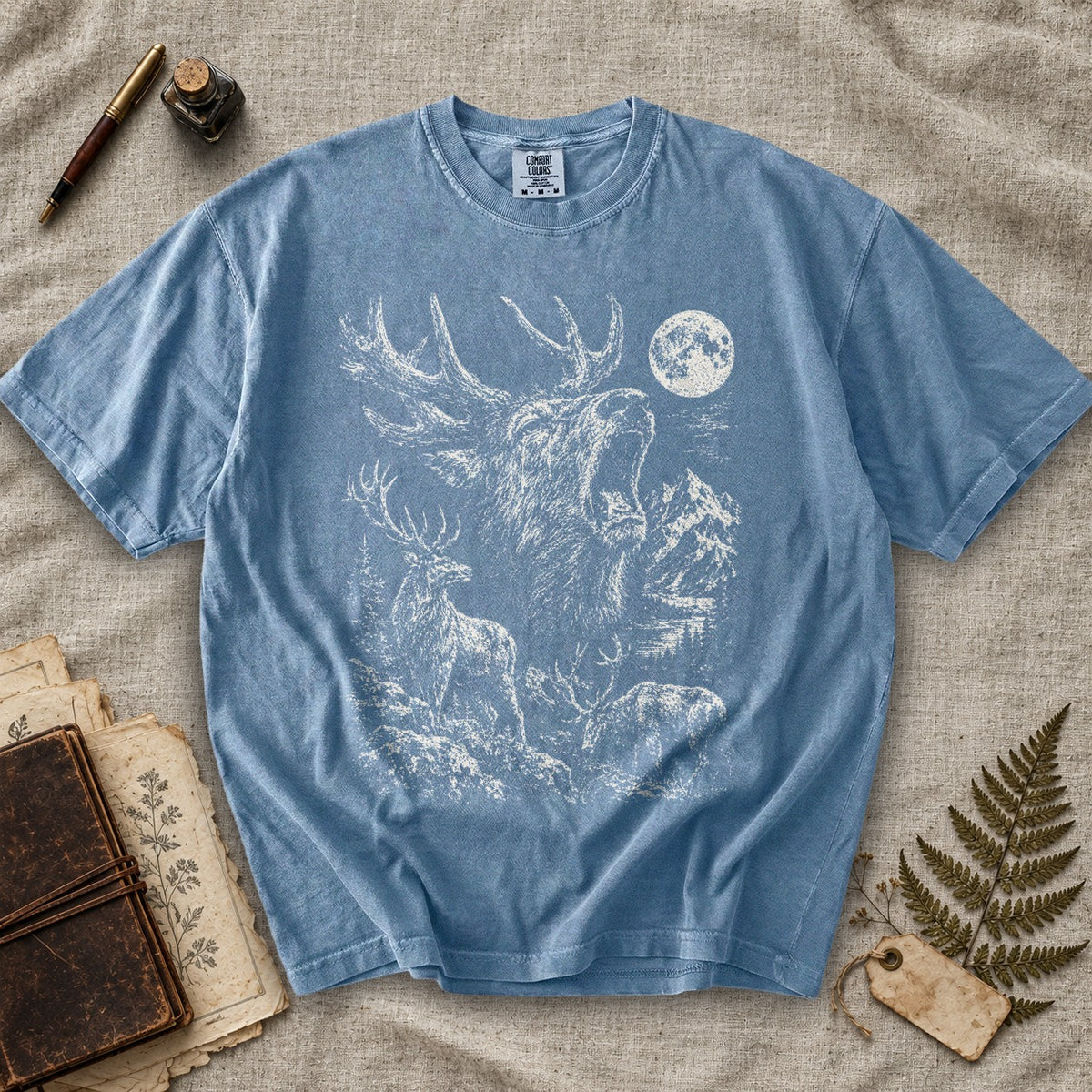 Weeping Stag Moon T-Shirt