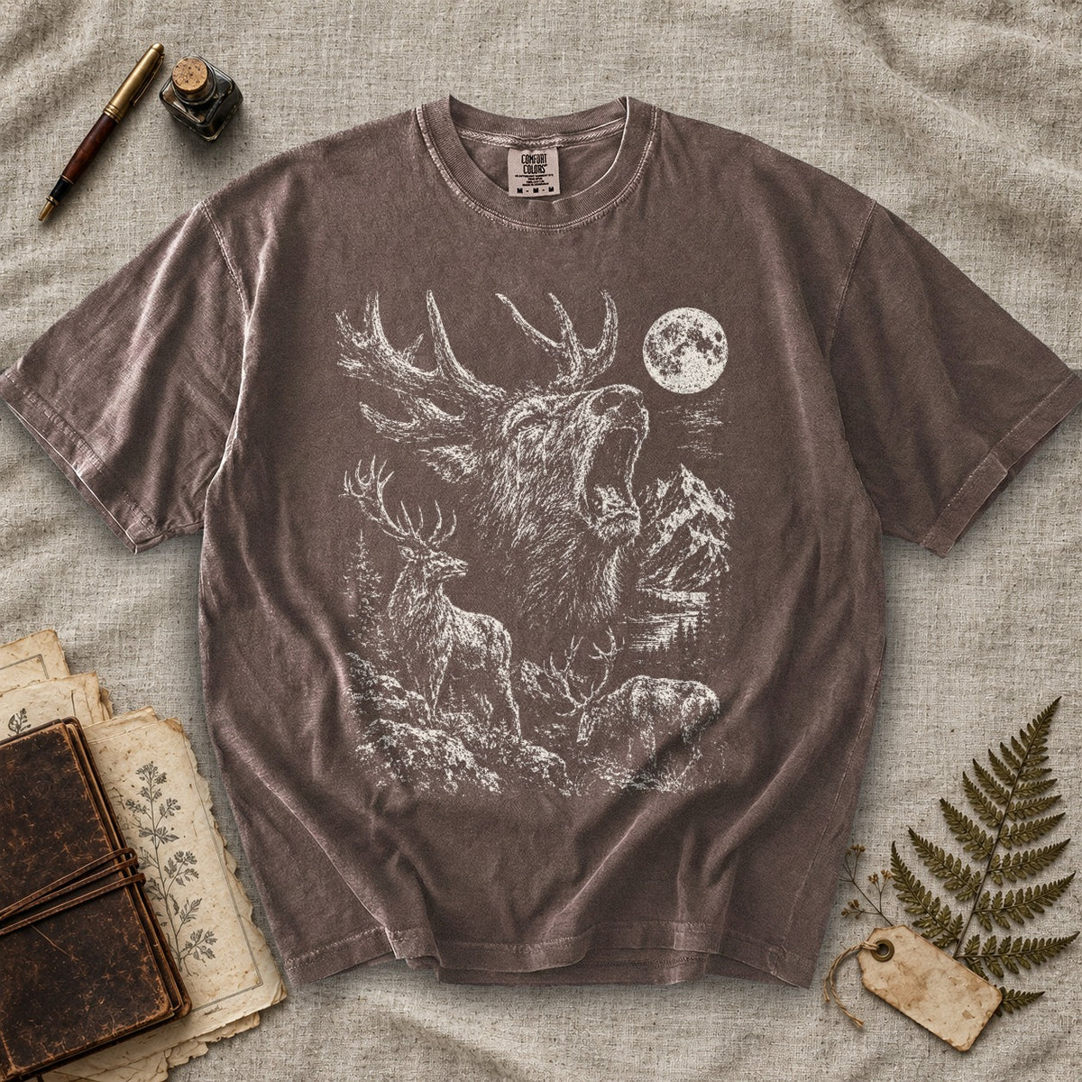 Weeping Stag Moon T-Shirt