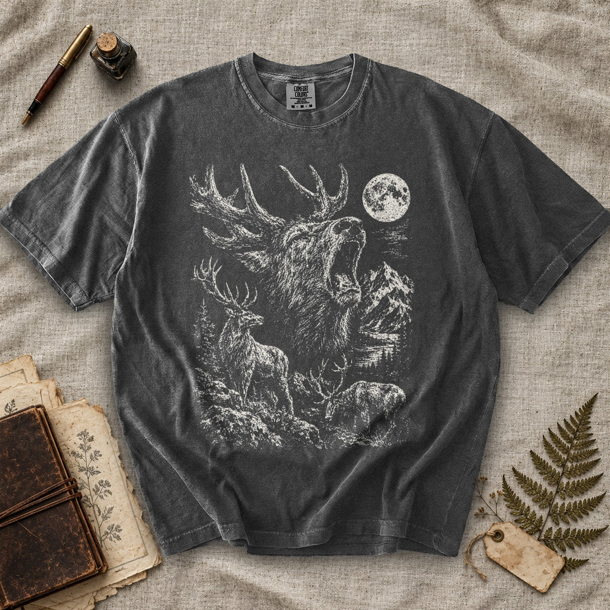 Weeping Stag Moon T-Shirt