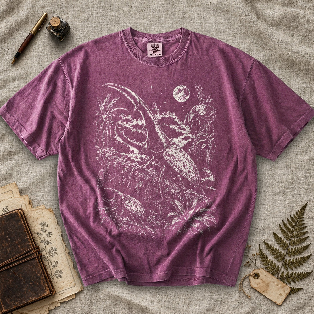 Hercules Beetle Moonlight T-Shirt