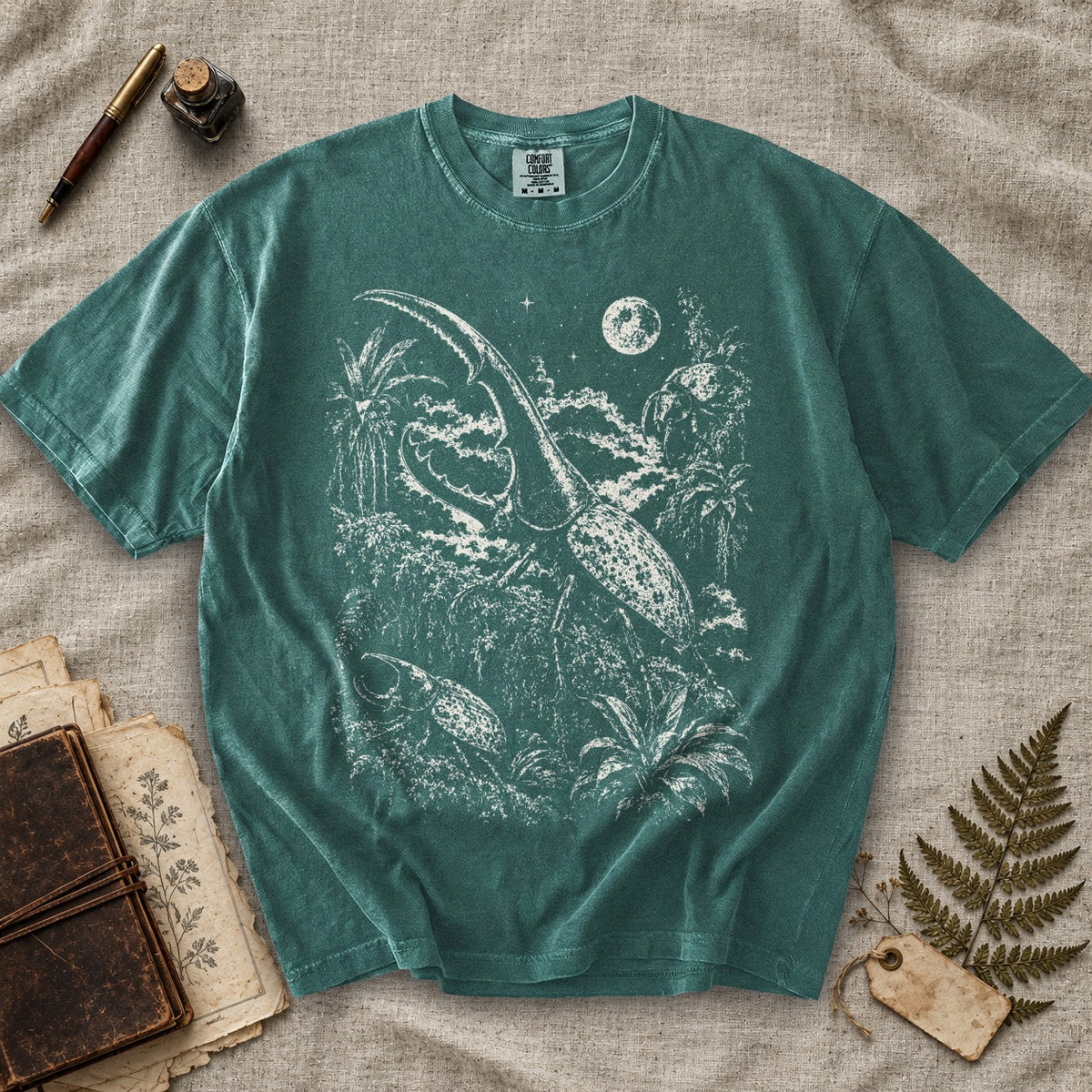 Hercules Beetle Moonlight T-Shirt