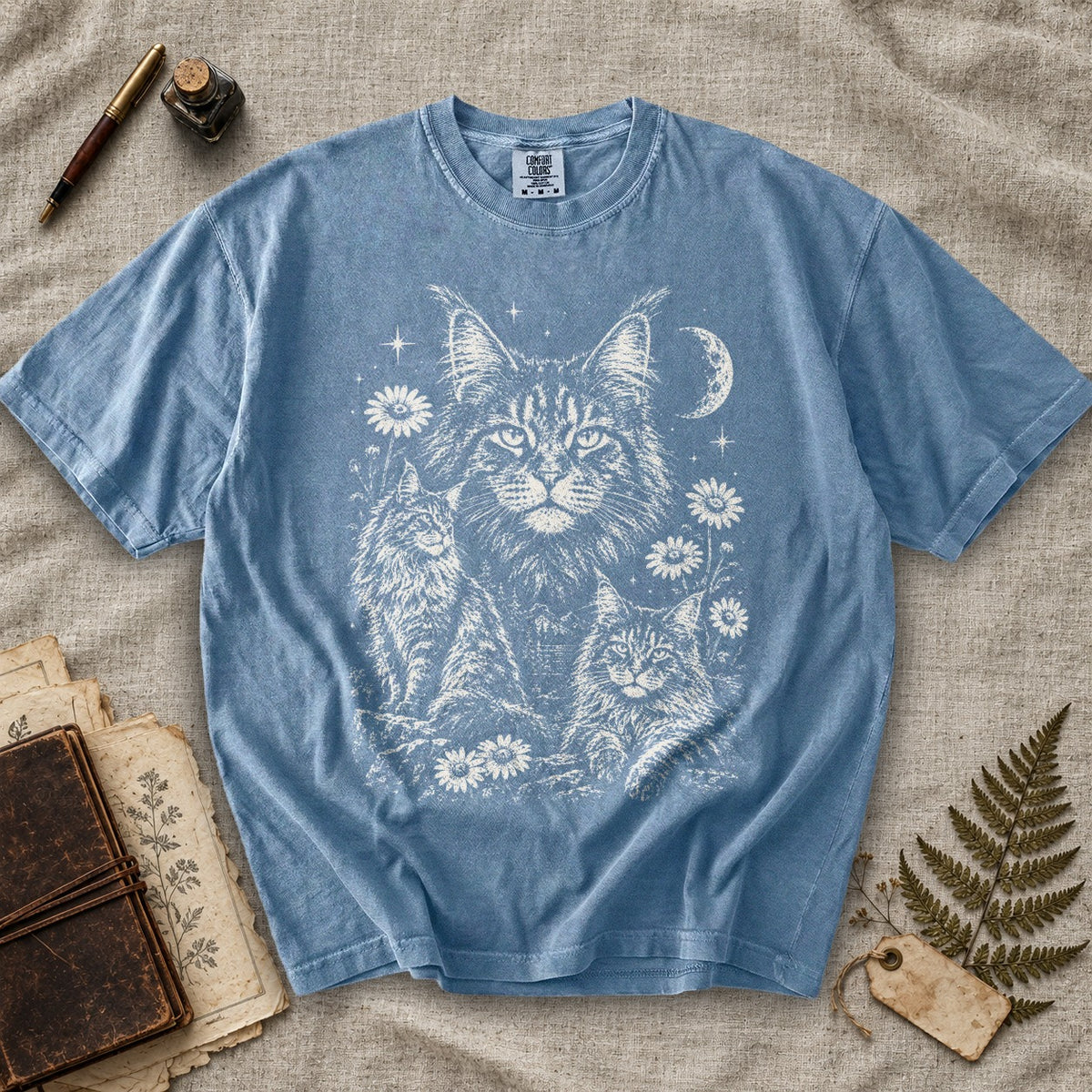 Maine Coon Moon T-Shirt