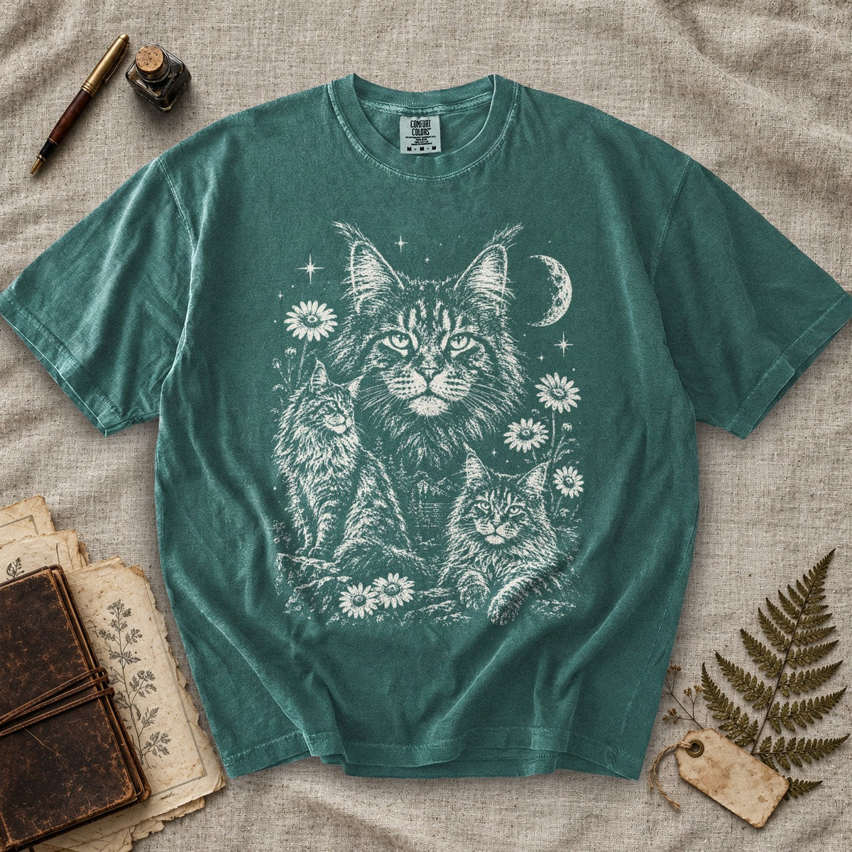 Maine Coon Moon T-Shirt
