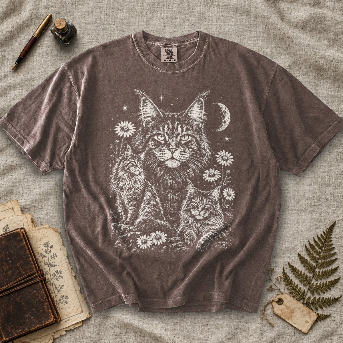 Maine Coon Moon T-Shirt