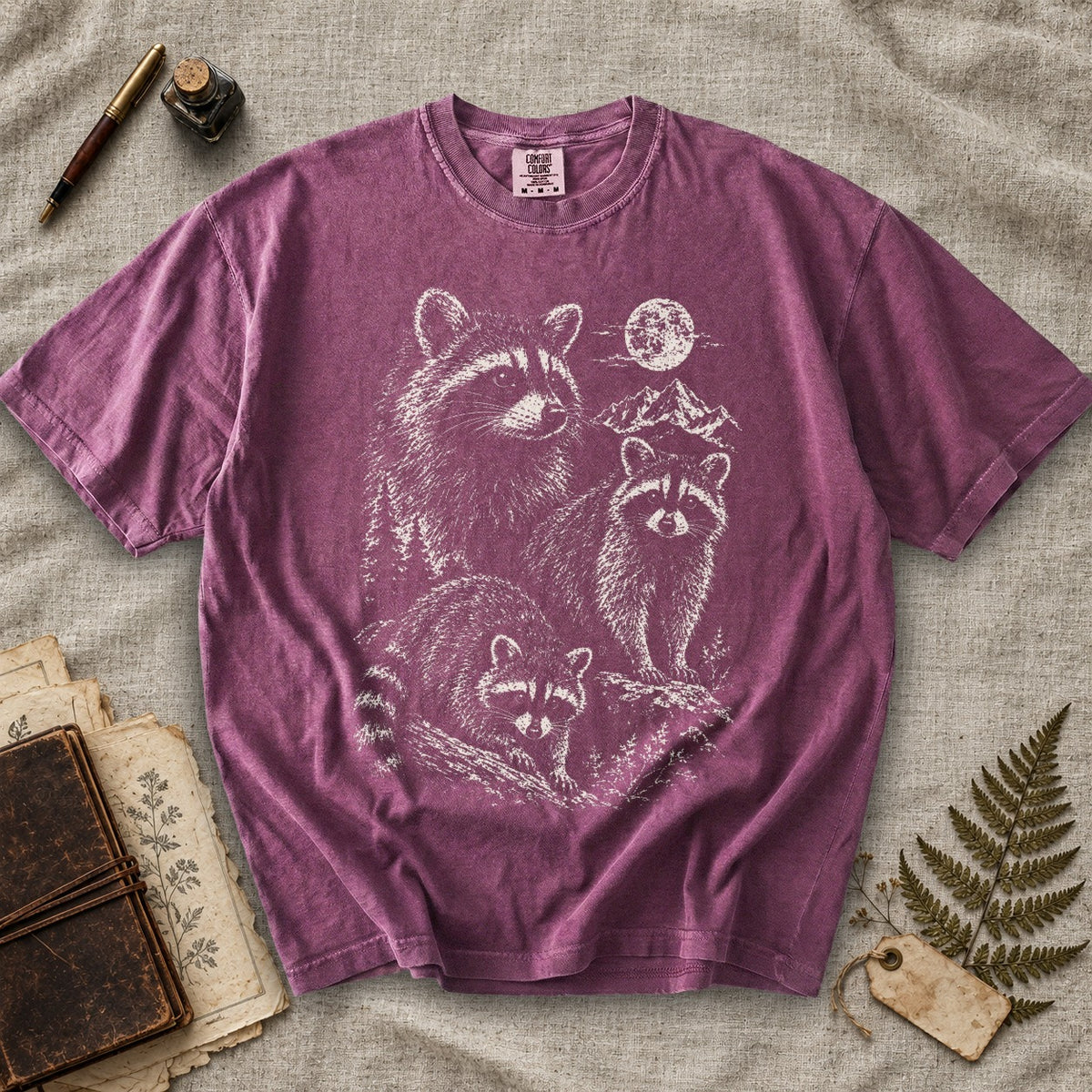 Raccoon Moonlight T-Shirt