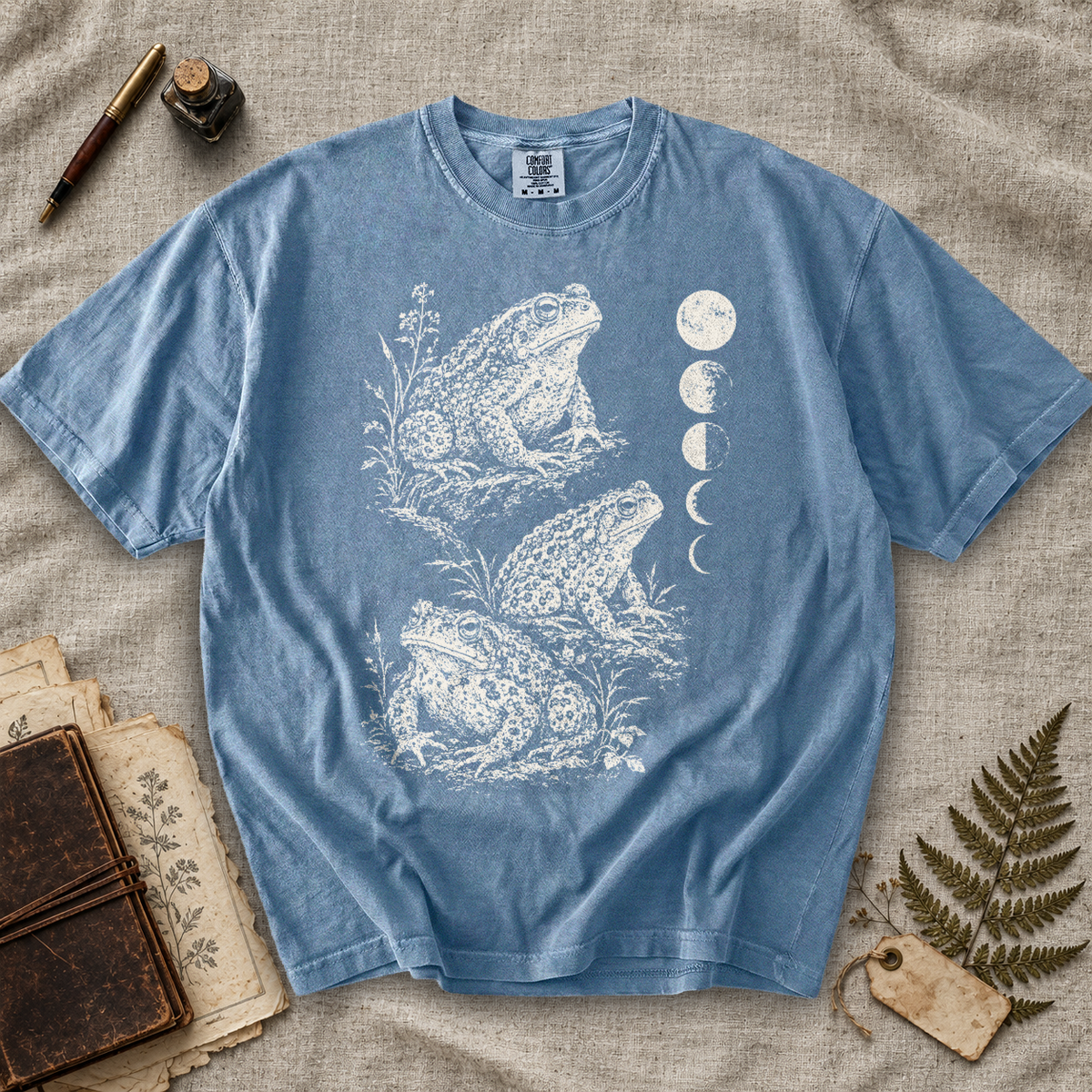 Toad Moon Phases T-Shirt