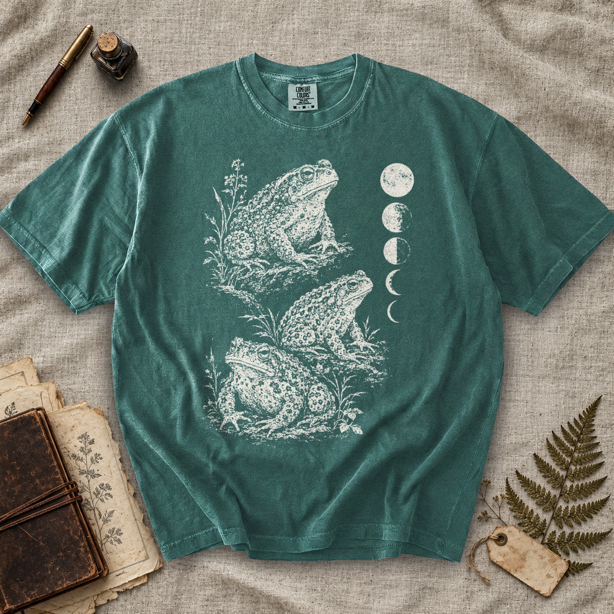 Toad Moon Phases T-Shirt