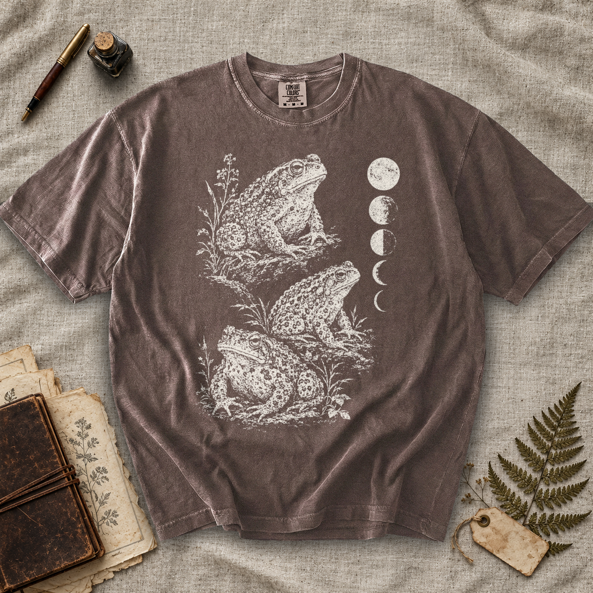 Toad Moon Phases T-Shirt