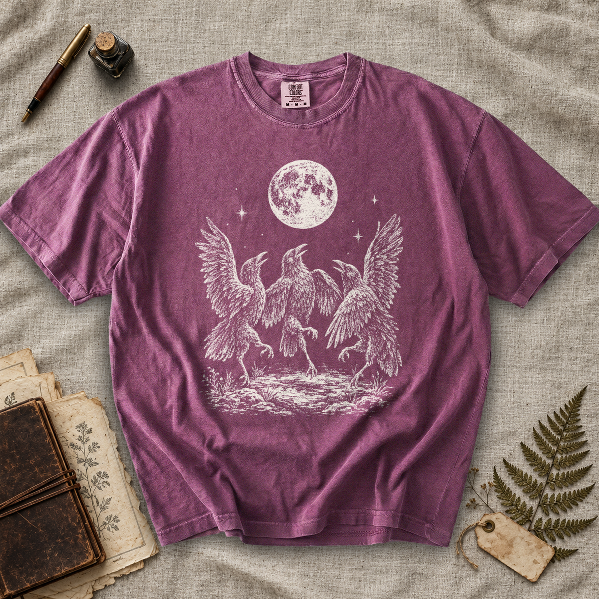 Dancing Ravens Moon T-Shirt