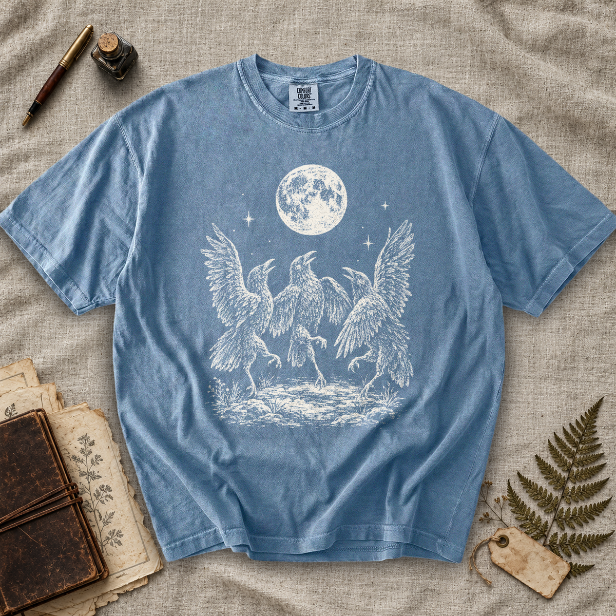 Dancing Ravens Moon T-Shirt