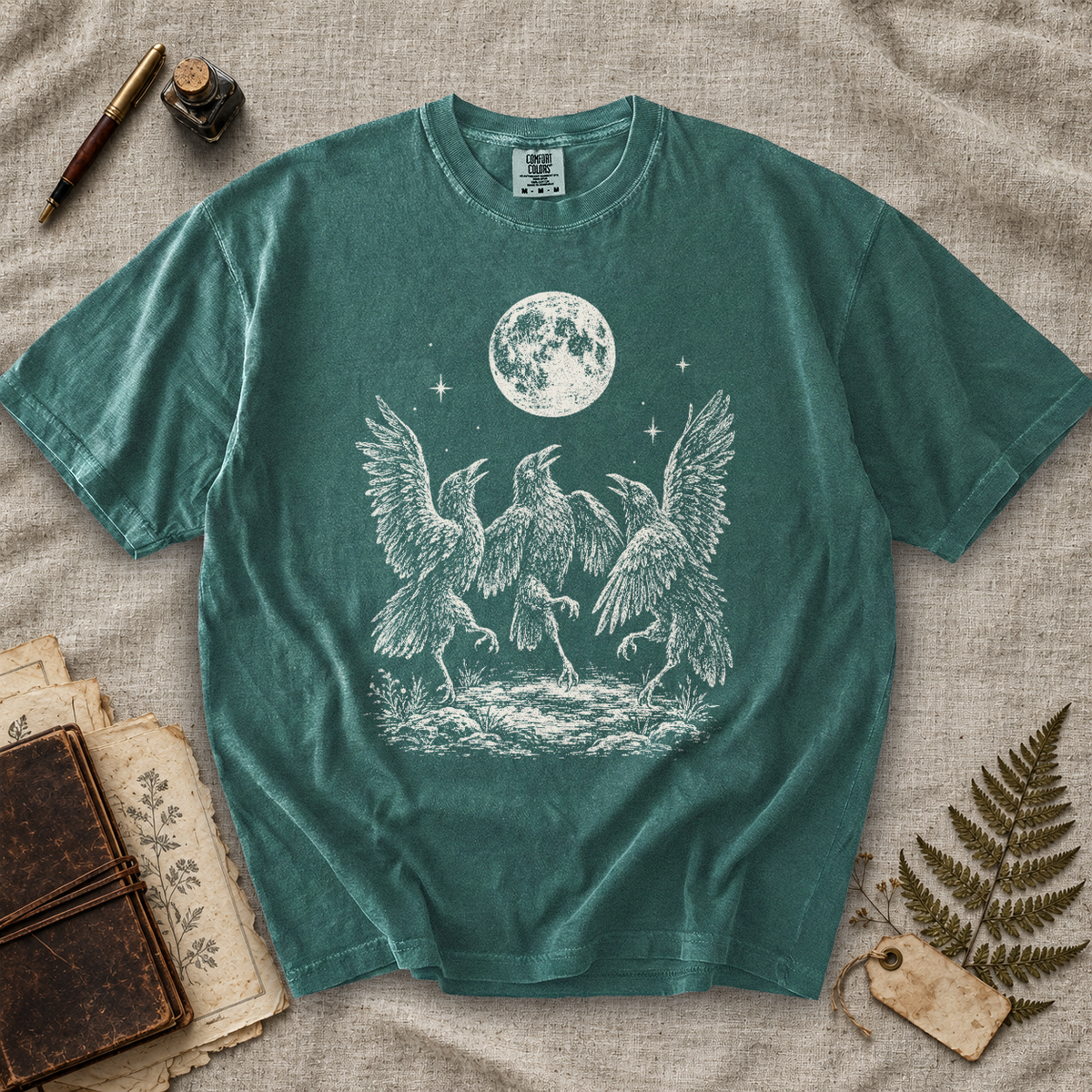Dancing Ravens Moon T-Shirt