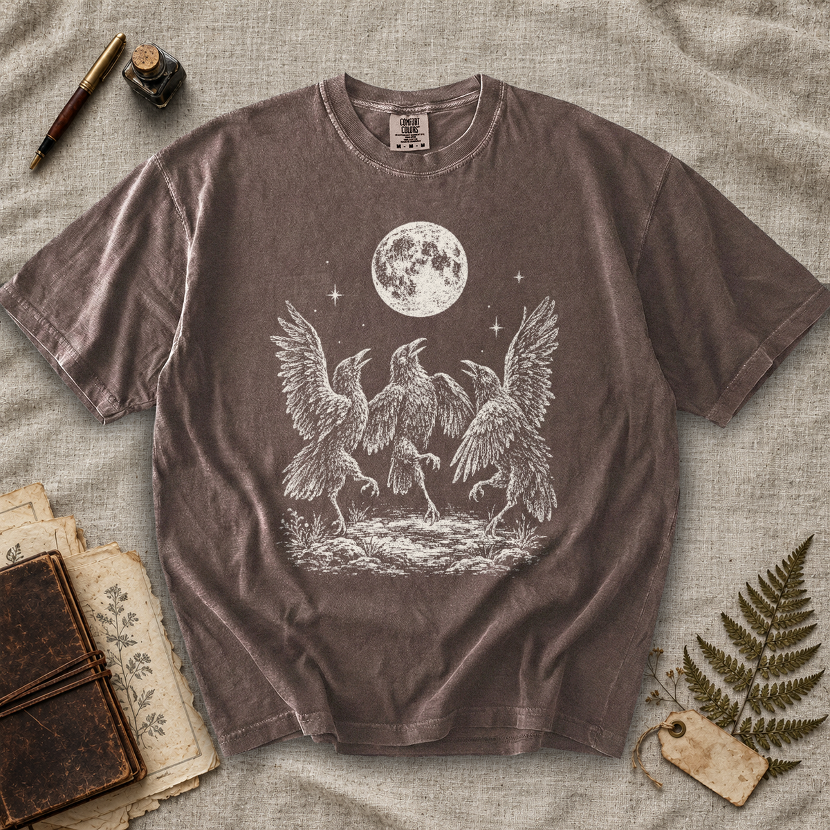 Dancing Ravens Moon T-Shirt