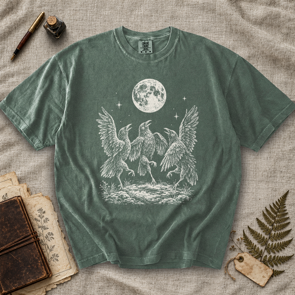 Dancing Ravens Moon T-Shirt